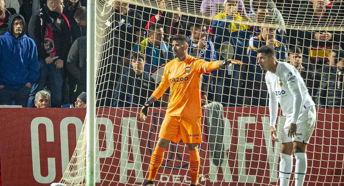 Herrerín en el día de su debut.