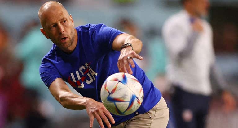 Berhalter, durante el Mundial de Catar.