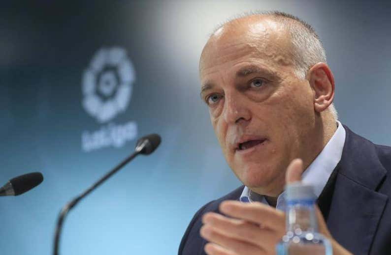 Tebas: “La Kings League es como si nos comparan con Pasapalabra”