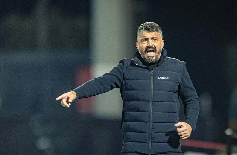 Gattuso detecta el problema de su equipo... Pero no la solución
