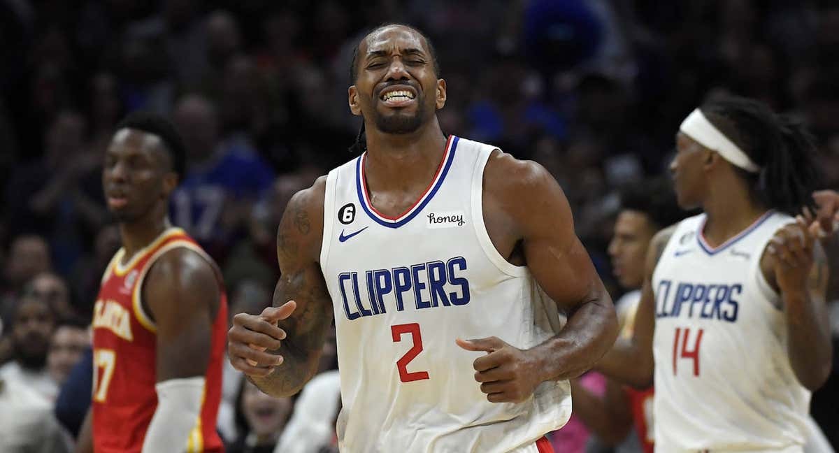 Kawhi Leonard, en un partido reciente con los Clippers. /Getty