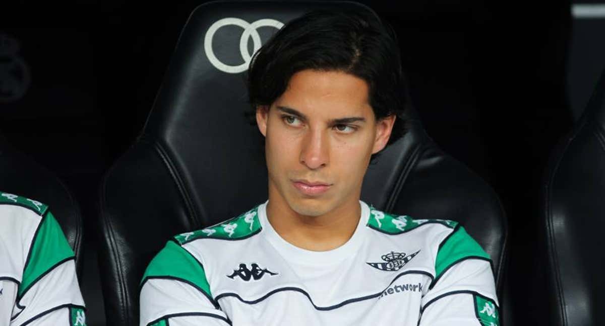 Diego Lainez, en su etapa anterior en el Betis./ABC