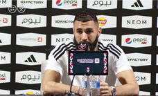 Rueda de prensa de Benzema: «¿Seguir en el Madrid? Yo disfruto día a día»