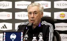 Rueda de prensa de Ancelotti: "La barriga nunca está llena de títulos"