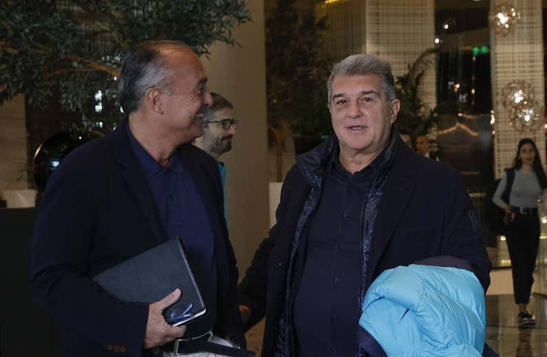 Laporta: «Estoy convencido de que Xavi va a marcar una época»