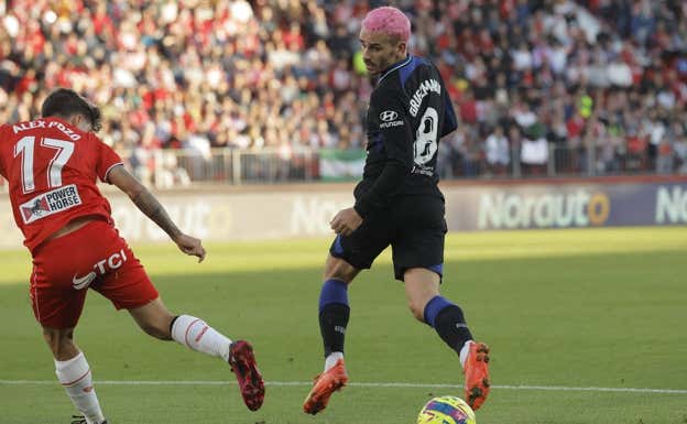 Griezmann dejó una acción maravillosa en el minuto 17 de partido.  REUTERS