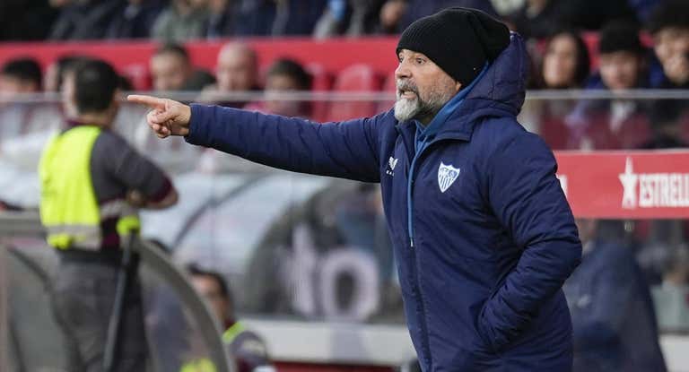 Jorge Sampaoli, en el partido del pasado sábado.