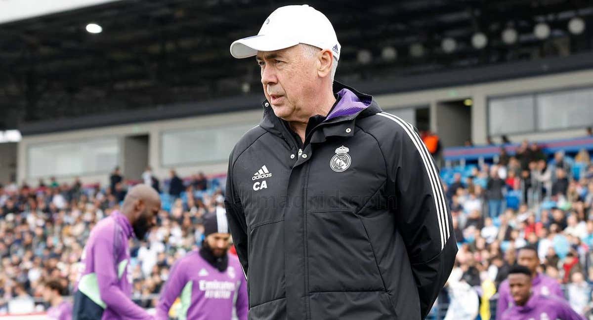 Carlo Ancelotti./RealMadrid