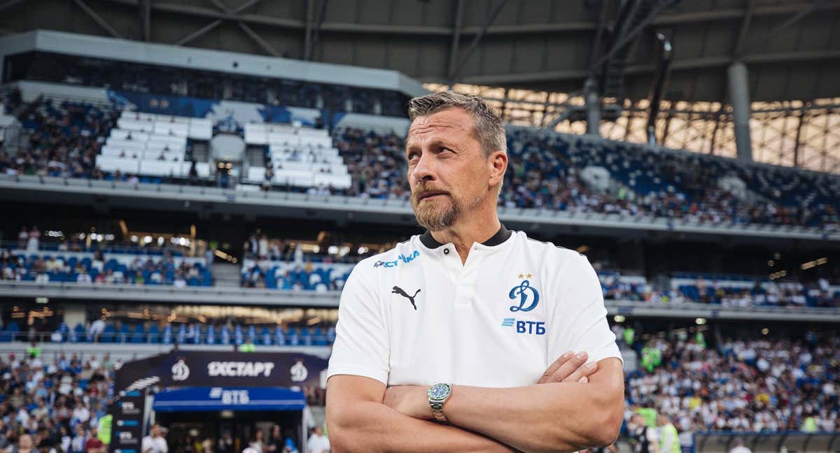 Slavisa Jokanovic es entrenador del Dinamo de Moscú. /