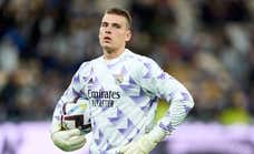 Palo para Lunin: se enteró de su suplencia en la Copa del Rey… por la rueda de prensa