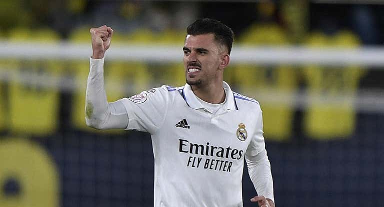 Ceballos celebra el 3-2 que marcó y sirvió para que el Madrid pasara a cuartos de la Copa.