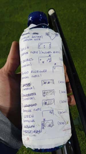 La chuleta de Sergio Herrera con los penaltis del Betis. Osasuna