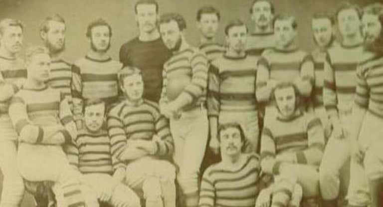 Jugadores del Guy's Hospital Rugby Club.