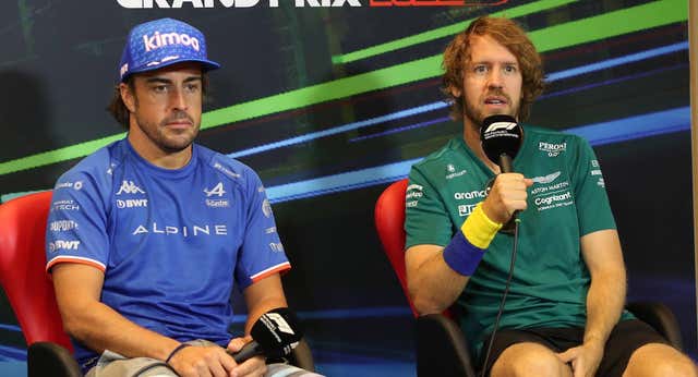 Vettel, pesimista con las opciones de Fernando Alonso en Aston Martin