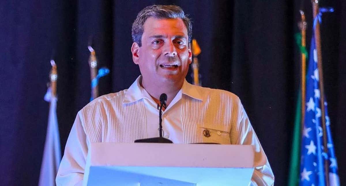 Mauricio Sulaimán, durante la convención del WBC de 2022.