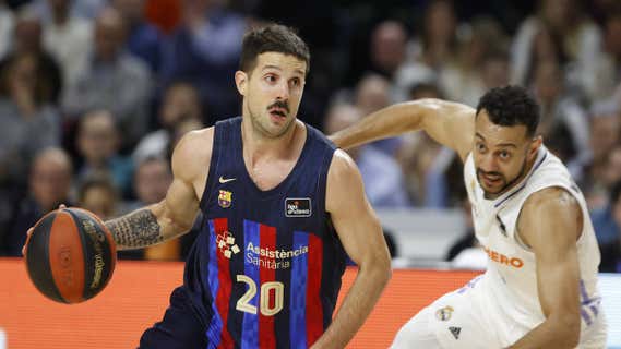 Laprovittola y Nigel Williams-Goss en el Clásico de Liga Endesa del pasado 2 de enero. /EFE