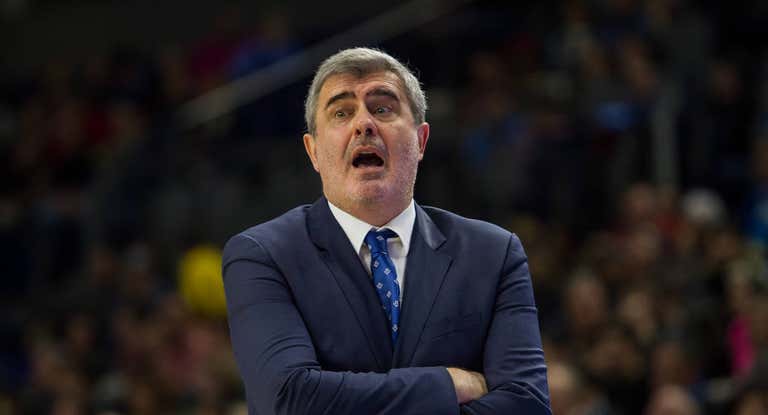 El entrenador español Óscar Quintana