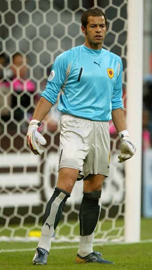 João Ricardo, con la selección de Angola.