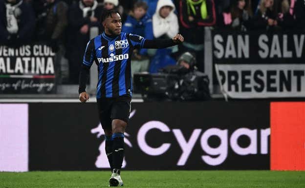 Ademola Lookman, delantero de Atalanta. AFP