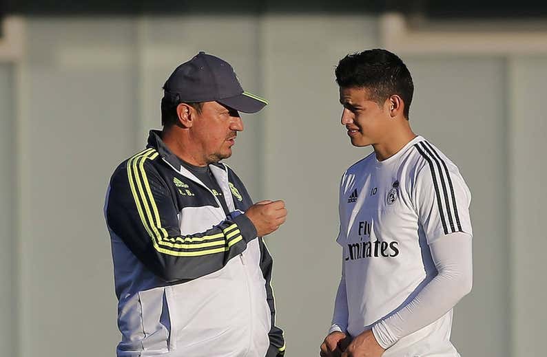 James, sobre Rafa Benítez: “Le dije al gerente del Everton: 'este en tres meses va a estar fuera'”