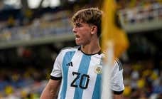 Álvaro Rodríguez y Nico Paz: la cara y la cruz del Madrid en el Sudamericano sub-20