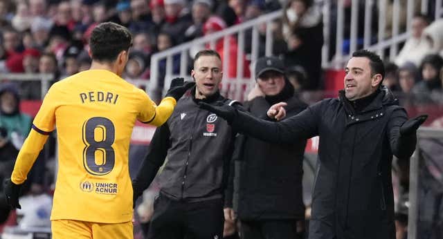 Xavi, tras la victoria en Montilivi: «Tenemos que atrevernos a hacer más cosas en ataque»