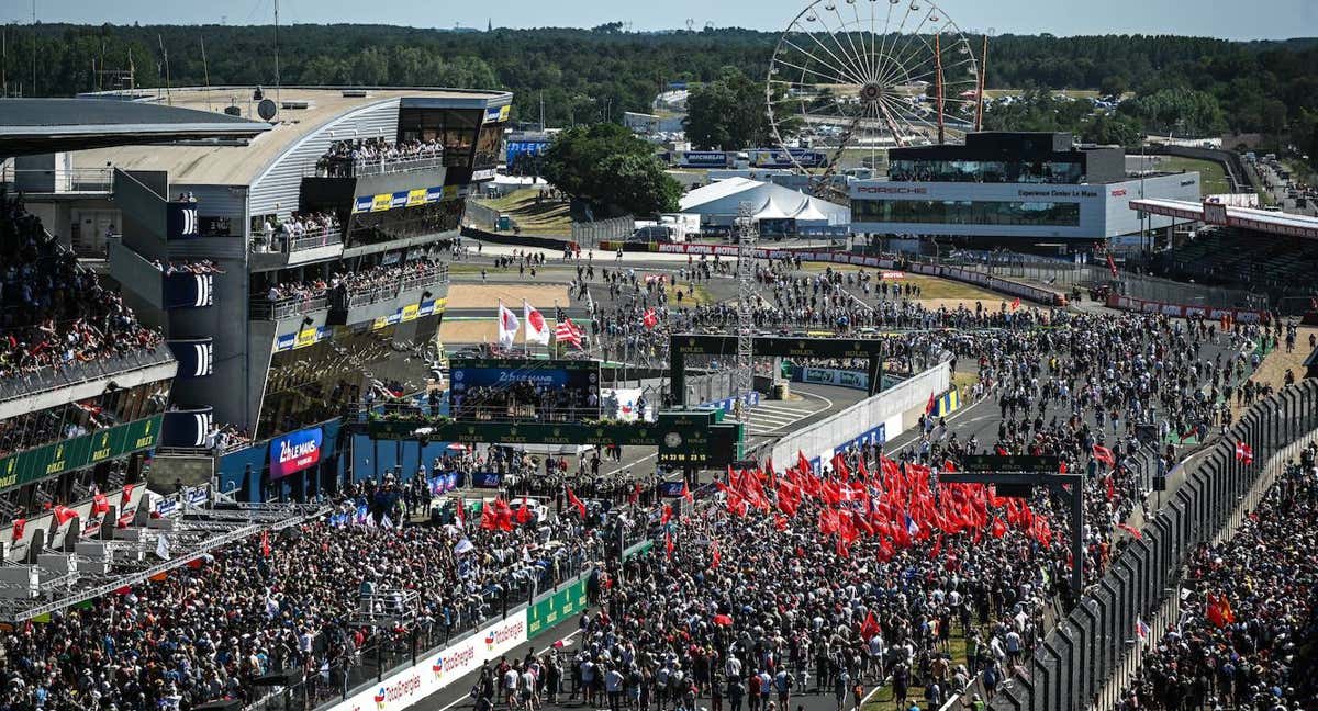 Una imagen reciente del circuito de Le Mans. /GETTY