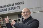 De la Fuente, desbordado por la emoción tras inaugurar el campo de su Haro natal