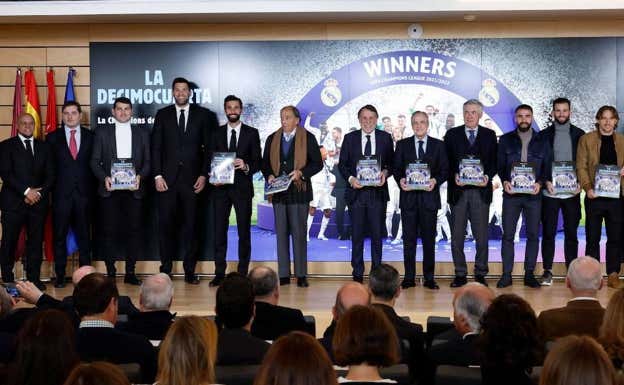 Invitados ilustres a la presentación de 'La Decimocuarta'. Real Madrid