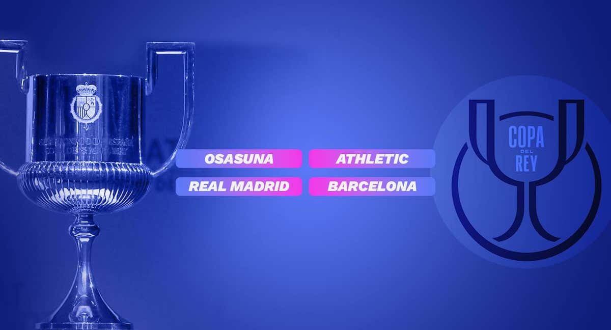 Semifinales de la Copa del Rey.