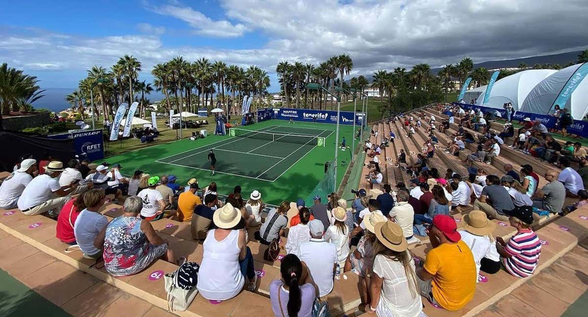 Espectadores en el Challenger de Tenerife. /ATP