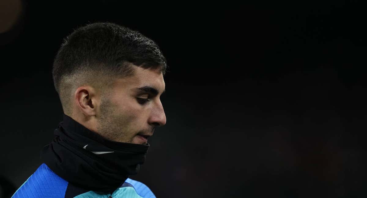 Ferran Torres, durante esta temporada./GETTY