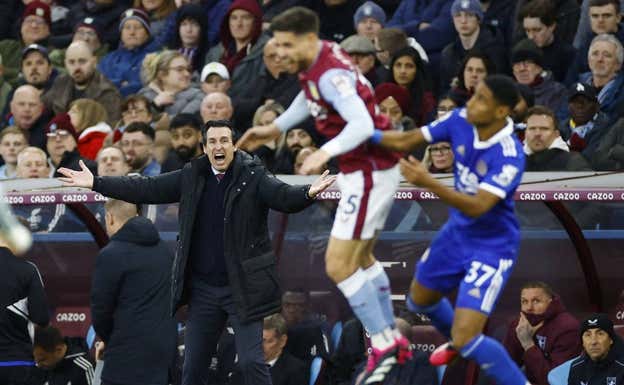 Unai Emery está destacando en el Aston Villa. Reuters
