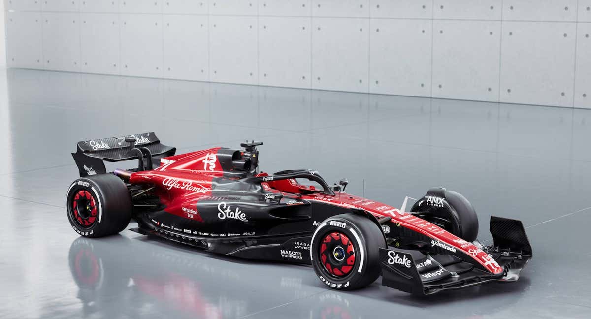 El nuevo C43 de Alfa Romeo Sauber para la F1 2023.