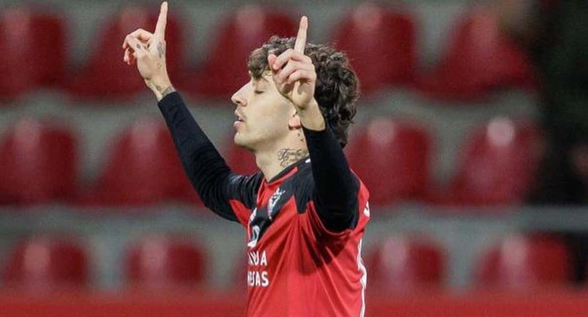 César Gelabert, en un partido con el Mirandés/