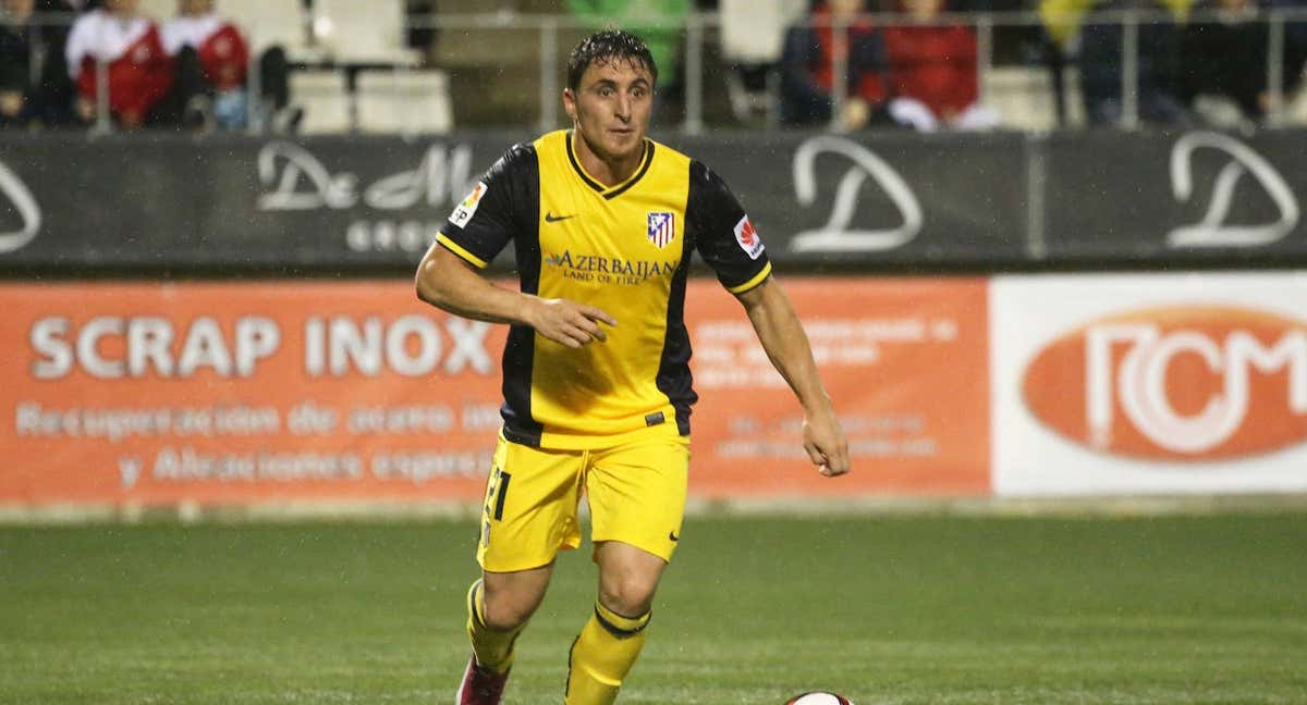 Cristian 'Cebolla' Rodríguez, en su etapa en el Atlético. /GETTY