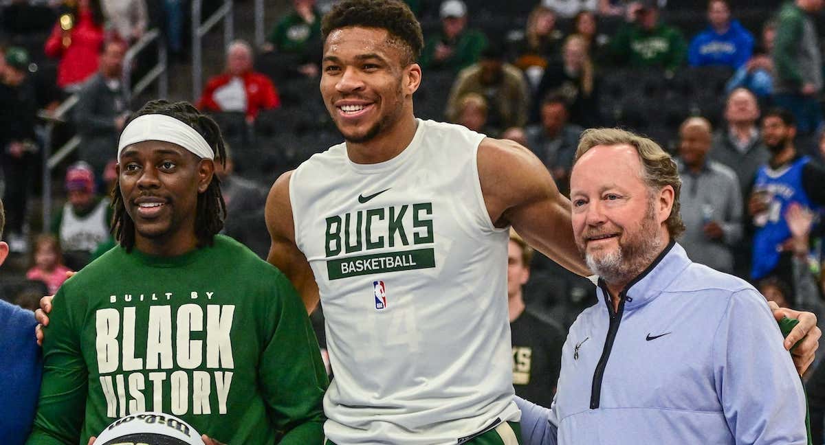 Giannis Antetokounmpo, Jrue Holiday y Mike Budenholzer representarán a los Bucks en el All Star de la NBA.