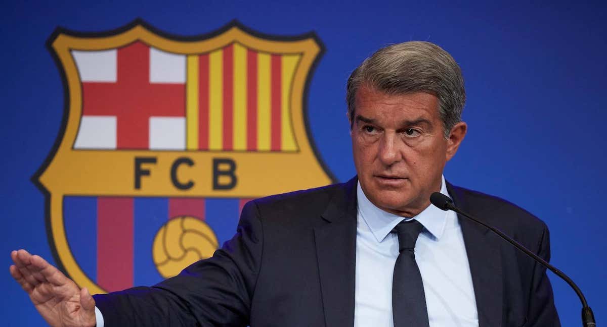 Joan Laporta, presidente del FC Barcelona. /EFE