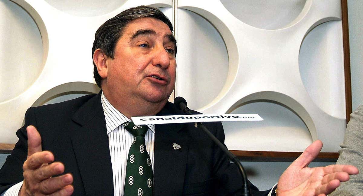 Lendoiro, en una comparecencia en su etapa como presidente del Deportivo./EFE