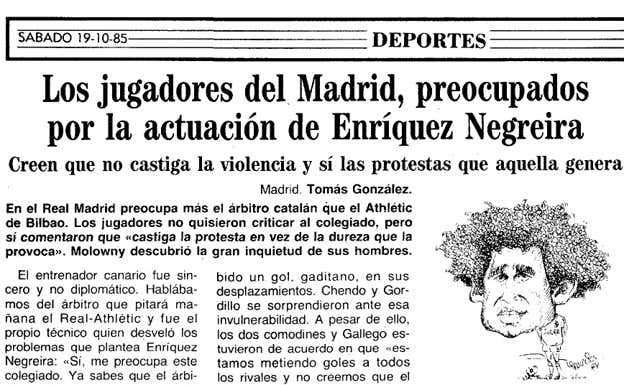 Hemeroteca de ABC, sábado 19 de octubre de 1985. ARCHIVO ABC