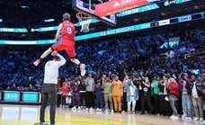 Damian Lillard y Mac McClung, héroes en los concursos del All-Star