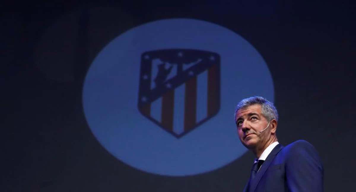 Miguel Ángel Gil Marín, CEO del Atlético de Madrid, y máximo impulsor del comunicado por el caso Negreira.