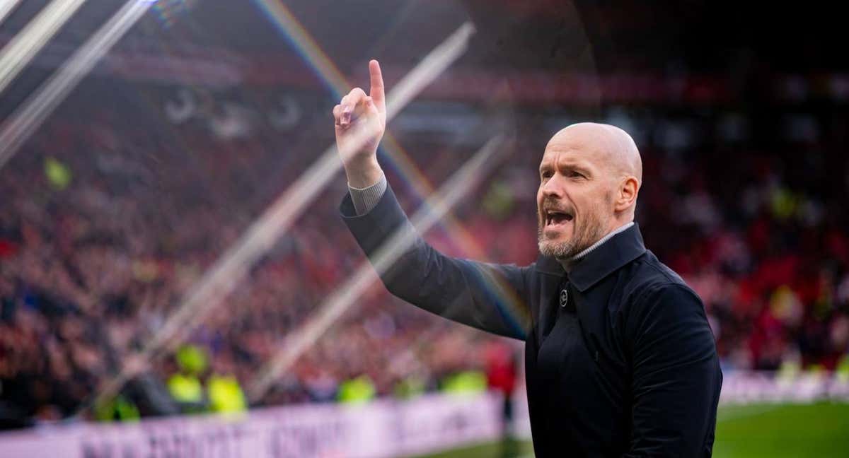 Ten Hag está levantando a un Manchester United hundido. /MUFC