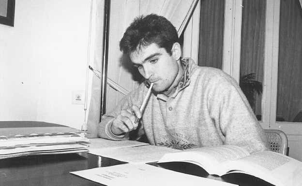 Iñaki Alaba terminó sus estudios de abogacía. Archivo