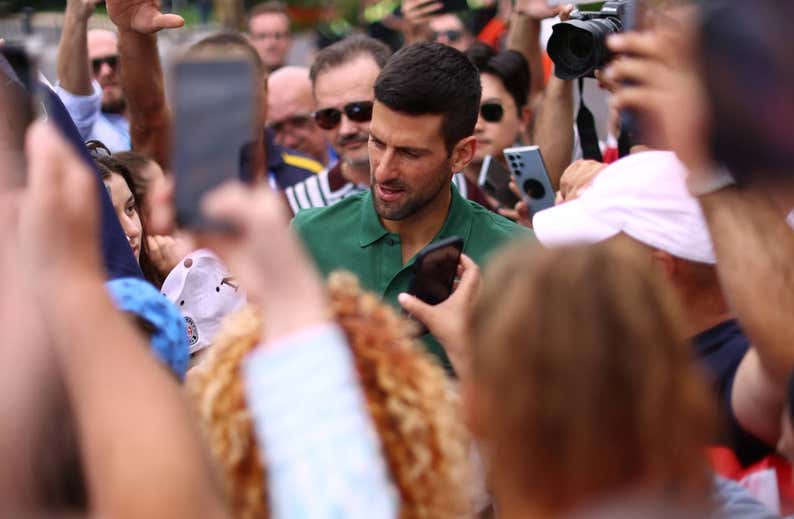 Djokovic: «Aunque Alcaraz vaya a ser el siguiente grande del tenis, Nadal es y será mi mayor rival»