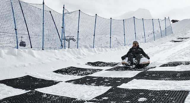 El tobogán de nieve más largo de Europa: 350 metros para bajar a casi 60 km/h
