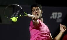 Alcaraz escapa de la telaraña de Fognini: también gana jugando mal