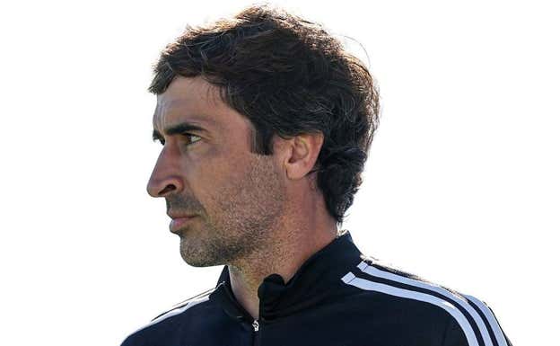 Raúl triunfa al frente del Castilla.  REAL MADRID