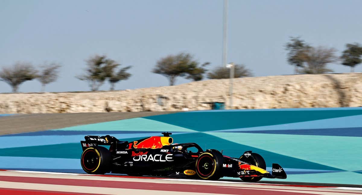 Max Verstappen durante los test de pretemporada./Reuters