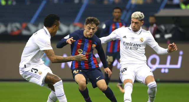 Las alineaciones del Real Madrid – Barcelona en Copa del Rey